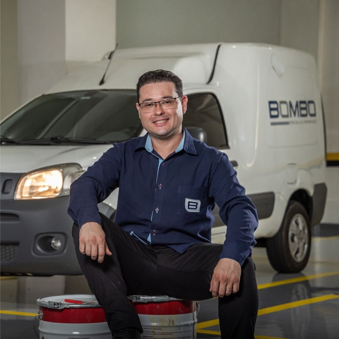 Piso executado pelo Grupo Bombo
